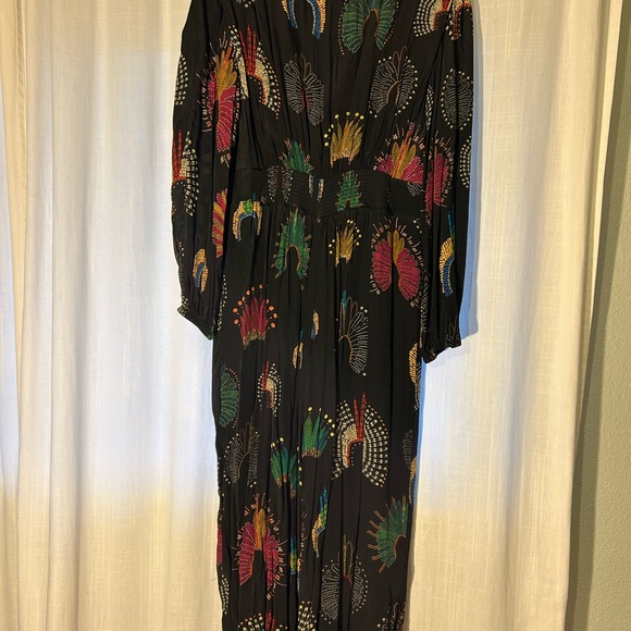 Farm Rio Queen Headdress Yawana Jumpsuit - Picture 2 of 6